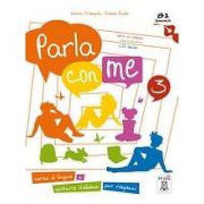 Coperta cărții Parla con me 3, libro + audio online