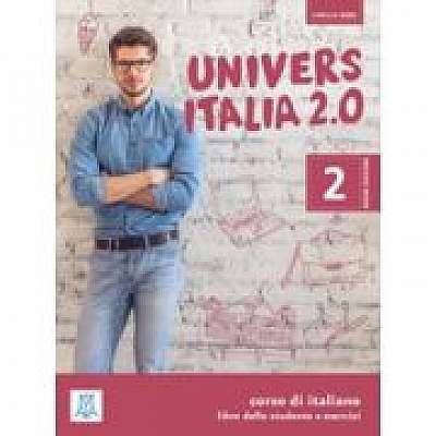 Coperta cărții UniversItalia 2. 0 volume 2, libro + 2 CD audio