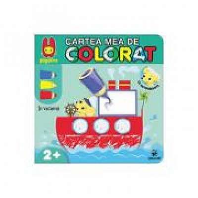 Coperta cărții Cartea mea de colorat. In vacanta