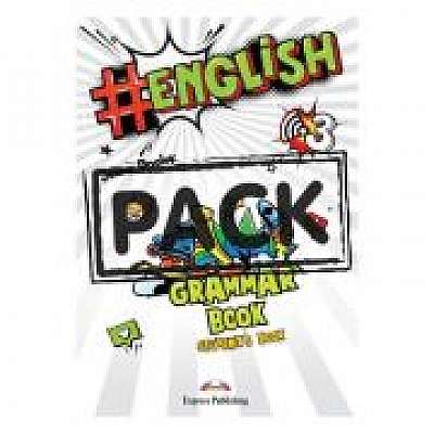 Coperta cărții Curs limba engleza #English 3 Gramatica cu digibook app.