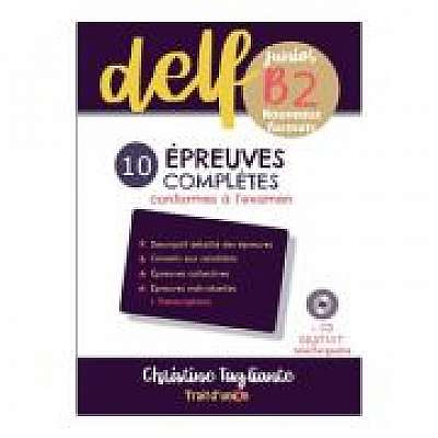 Coperta cărții Nouveau DELF junior B2 10 épreuves complètes