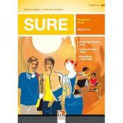 Coperta cărții Sure Beginner Student Book + e-zone resources