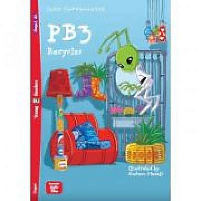 Coperta cărții PB3 Recycles de Jane Cadwallader