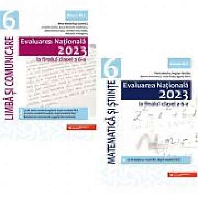 Pachet Evaluare Nationala 2023 la finalul clasei a 6-a, Romana si Matematica - Geanina Cotoi, Bogdan Antohe