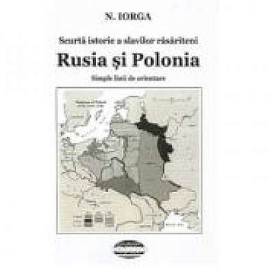 Scurta istorie a slavilor rasariteni. Rusia si Polonia. Simple linii de orientare