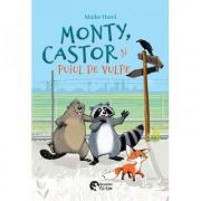 Coperta cărții Monty, Castor si puiul de vulpe