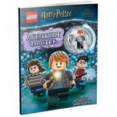 Coperta cărții Aventuri magice! - Harry Potter / Lego