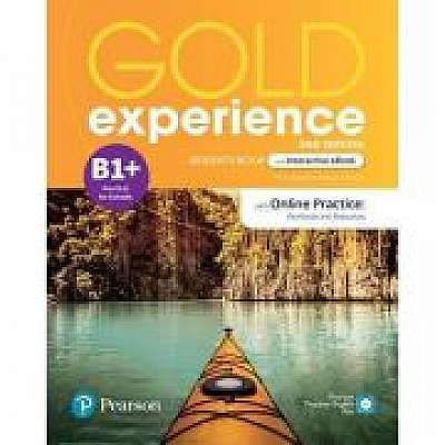 Coperta cărții Gold Experience 2ed B1+ Student's Book & Interactive eBook with Online Practice, Digital Resources & App