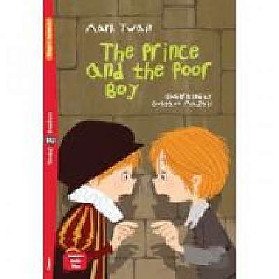 Coperta cărții The Prince and the Poor Boy de Mark Twain
