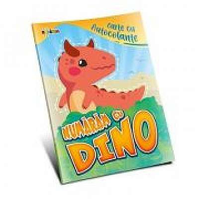 Coperta cărții Carte cu autocolante. Numaram cu Dino