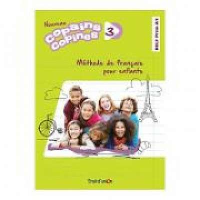 Coperta cărții Nouveau copains, copines 3 livre de l'élève