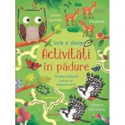 Coperta cărții Scrie si sterge. Activitati in padure (Usborne) de Usborne Books