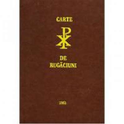 Coperta cărții Carte de rugaciuni 1861. Editie cu coperta maro