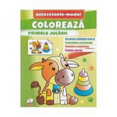 Coperta cărții Coloreaza primele jucarii