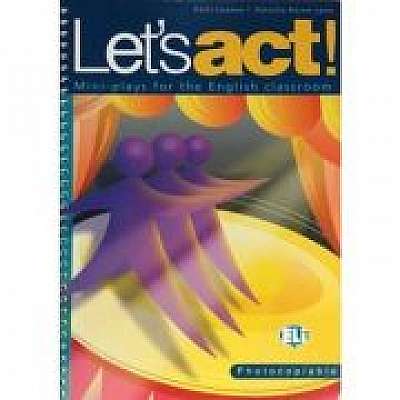 Coperta cărții Let’s Act de Patti Lozano