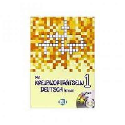Coperta cărții Mit Kreuzworträtseln Deutsch lernen. Book 1 + DVD-ROM
