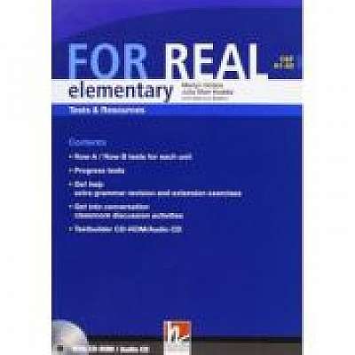 Coperta cărții For Real Elementary Tests & Resources