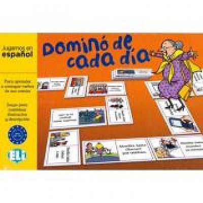 Coperta cărții El dominó de cada día A2-B1