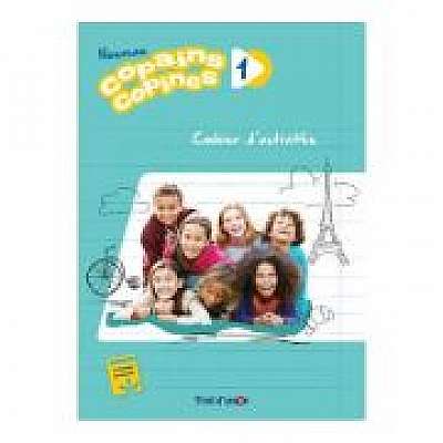 Coperta cărții Nouveau copains, copines 1 Cahier d’activités