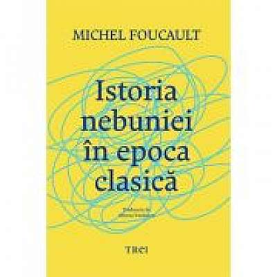Coperta cărții Istoria nebuniei in epoca clasica