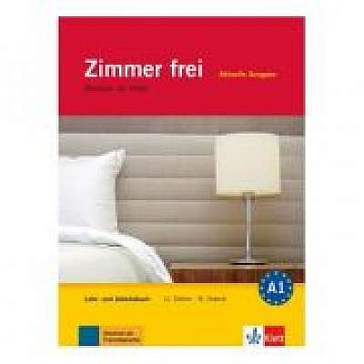 Zimmer frei, Lehr- und Arbeitsbuch mit 3 Audio-CDs. Deutsch im Hotel - Cover Ulrike Cohen