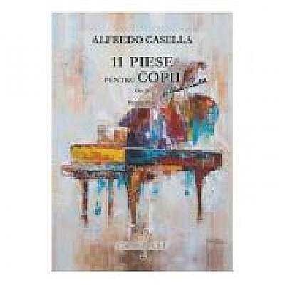 Coperta cărții 11 piese pentru copii