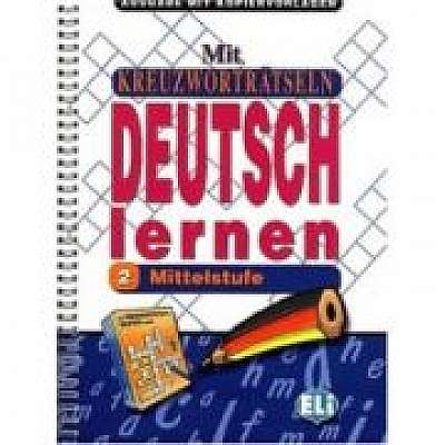 Coperta cărții Mit Kreuzworträtseln Deutsch lernen. Photocopiables, volume 2