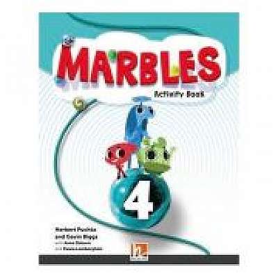 Coperta cărții Marbles 4 Activity Book de Herbert Puchta
