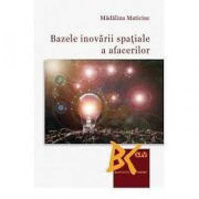 Coperta cărții Bazele inovarii spatiale a afacerilor de Madalina Maticiuc