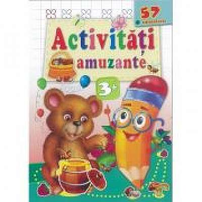 Ursuletul-Activitati amuzante 3+ cu 57 autocolante