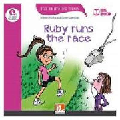 Coperta cărții Ruby runs the race Big Book