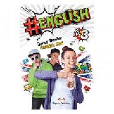 Coperta cărții Curs limba engleza #English 3 Manualul elevului cu digibook app. de Jenny Dooley