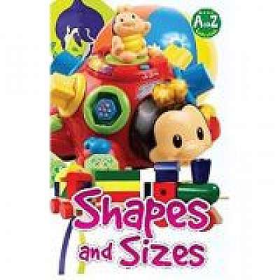 Coperta cărții Shapes & Sizes. A to Z learning