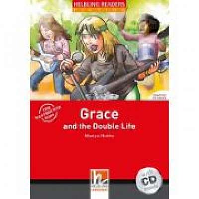 Coperta cărții Grace and the Double Life + CD (Level 3)