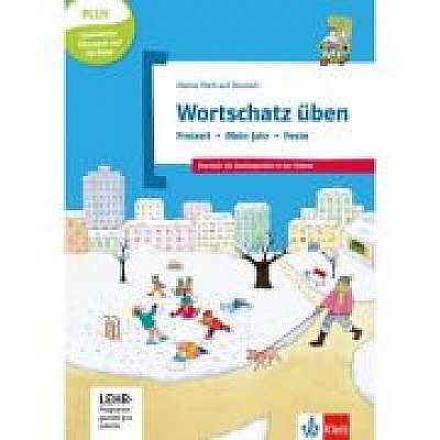 Wortschatz üben: Freizeit - Mein Jahr - Feste, inkl. CD-ROM. Deutsch als Zweitsprache in der Schule, Buch + CD-ROM