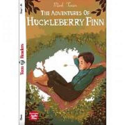 Coperta cărții The Adventures of Huckleberry Finn