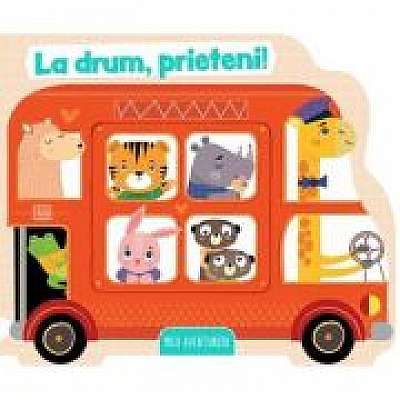 Coperta cărții Micii aventurieri. La drum, prieteni!