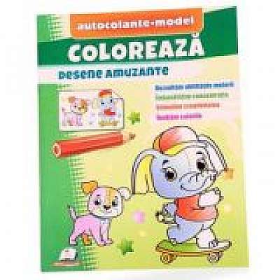 Coperta cărții Coloreaza Desene amuzante