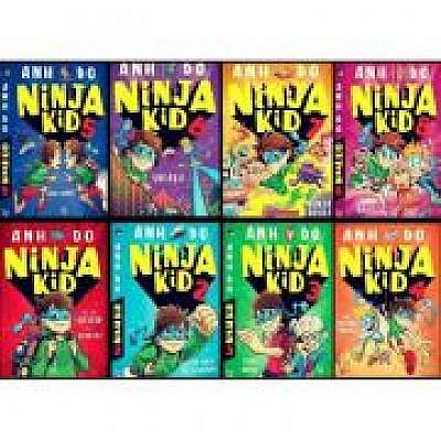 Pachet format din 8 volume Ninja Kid