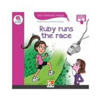 Coperta cărții Ruby Runs the Race Level E Reader + access code