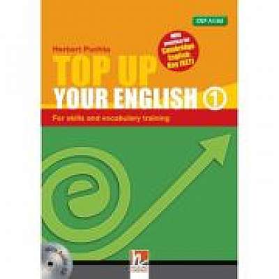 Coperta cărții Top Up Your English 1 with Audio CD
