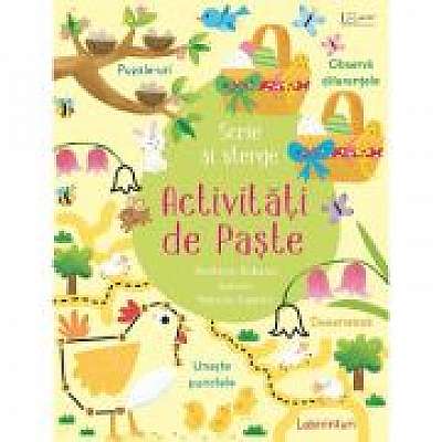 Coperta cărții Scrie si sterge. Activitati de Paste (Usborne) de Usborne Books