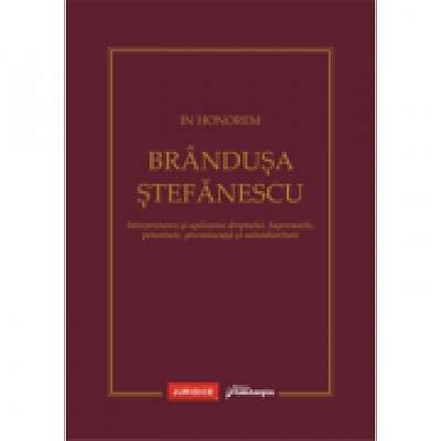 In Honorem Brandusa Stefanescu