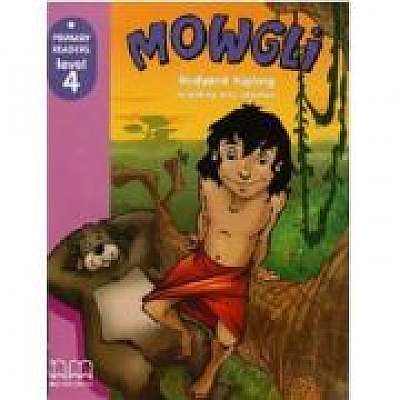 Coperta cărții Mowgli, retold. Primary Readers level 4 reader - H. Q. Mitchell de Rudyard Kipling