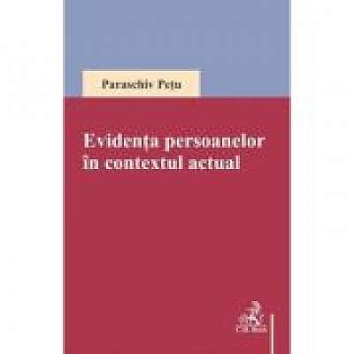 Coperta cărții Evidenta persoanelor in contextul actual