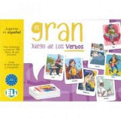 Coperta cărții El gran juego de los verbos