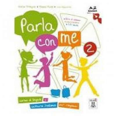 Coperta cărții Parla con me 2, libro + audio online