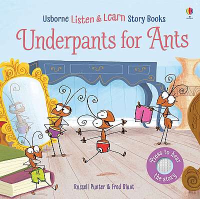Coperta cărții Underpants for Ants de Russell Punter