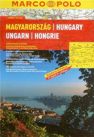 Hungary Marco Polo Atlas
