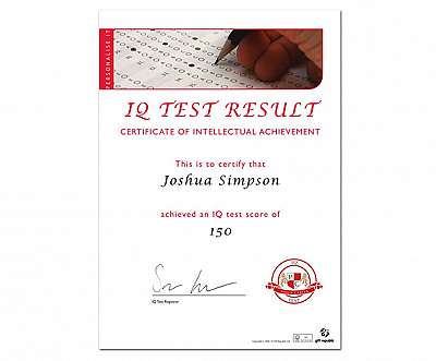 Pachet cadou - It IQ Test